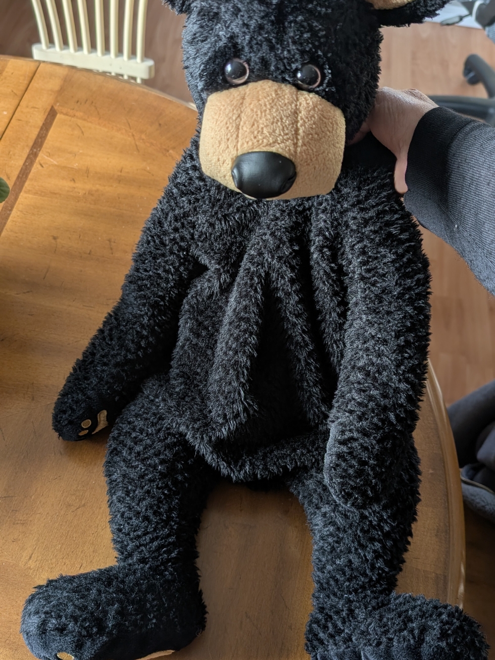 Big Sky Carvers 22” Bearfoots Black Bear Pajama Bag